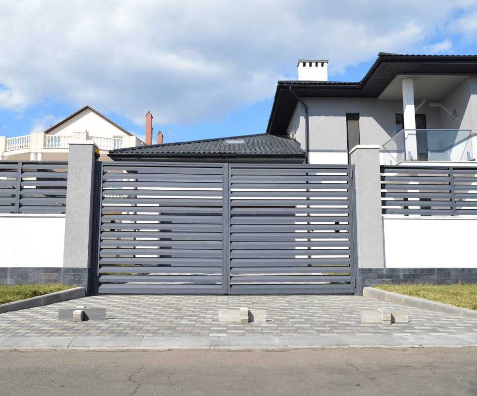 Автоматические распашные ворота